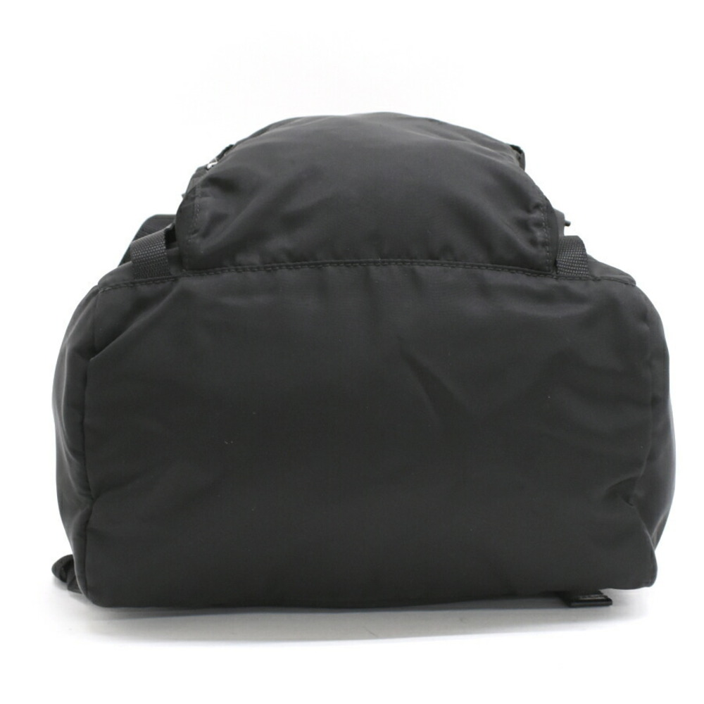Prada Triangle Backpack Black - image 4